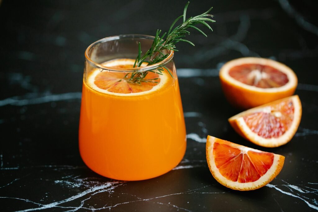 Fresh grapefruit with leaves – चकोतरे का ताज़ा फल